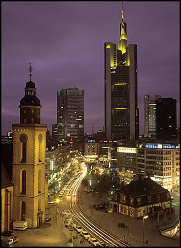 Image of City view to Commerzbank